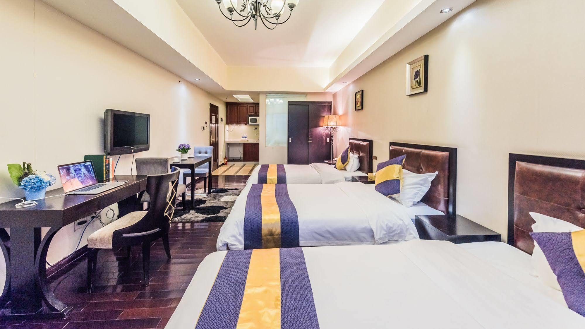 Nuomo Grand Continental Service Apartments-Jinyuan Quảng Châu Ngoại thất bức ảnh